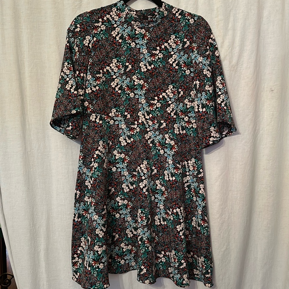 Vintage style short swing dress
